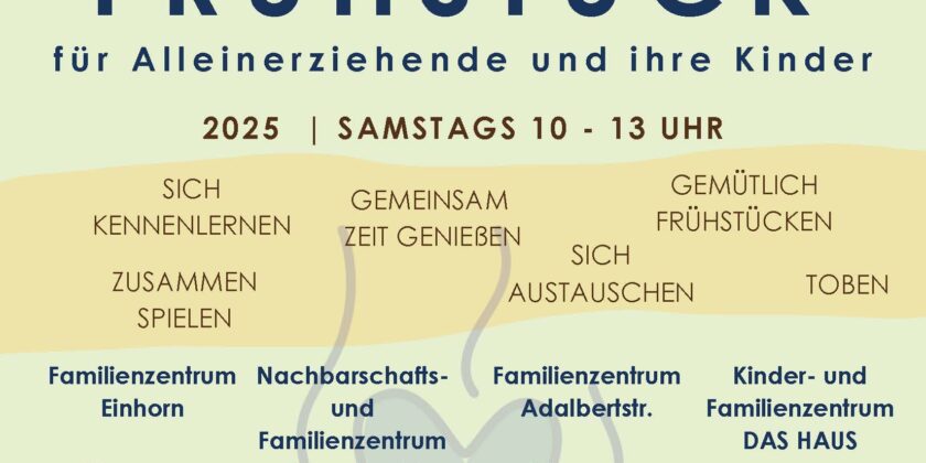 Frühstück für Alleinerziehende und ihre Kinder