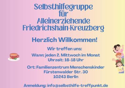 Selbsthilfegruppe für Alleinerziehende in Friedrichshain-Kreuzberg